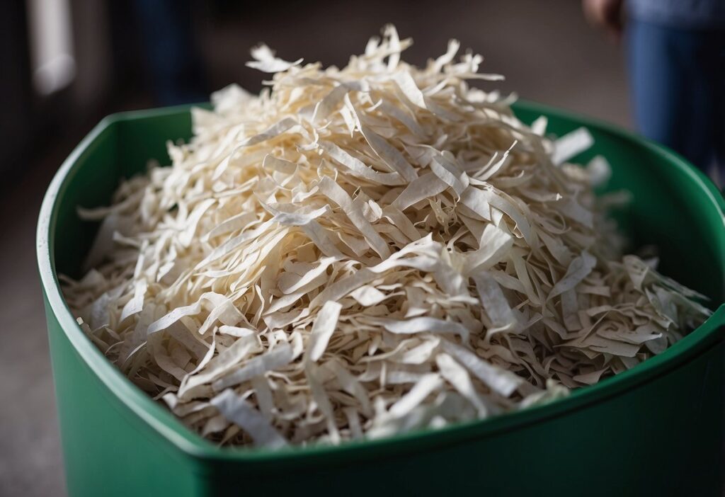 Can You Put Shredded Paper in the Recycle Bin