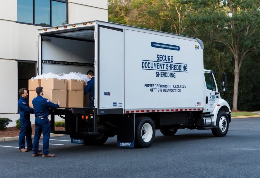 Off-Site Paper Shredding and Regulatory Compliance in Georgia