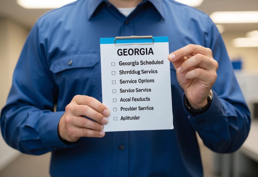 Choosing the Right Scheduled Shredding Service Provider in Georgia