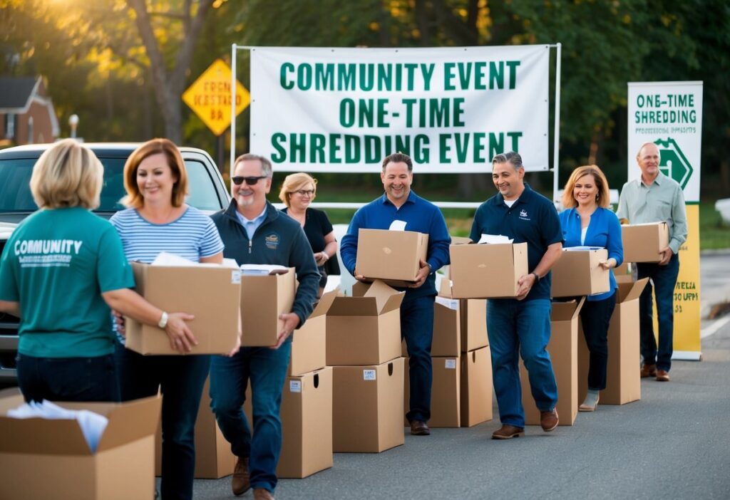 Promote Your One-Time Shredding Event