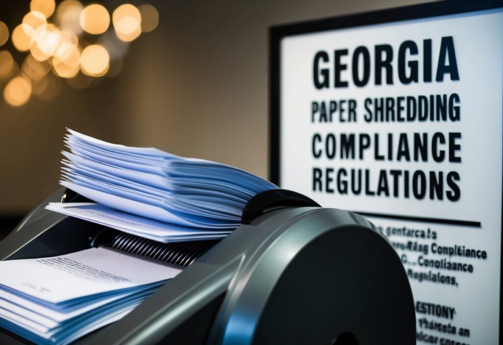 Paper Shredding Compliance Regulations in Georgia