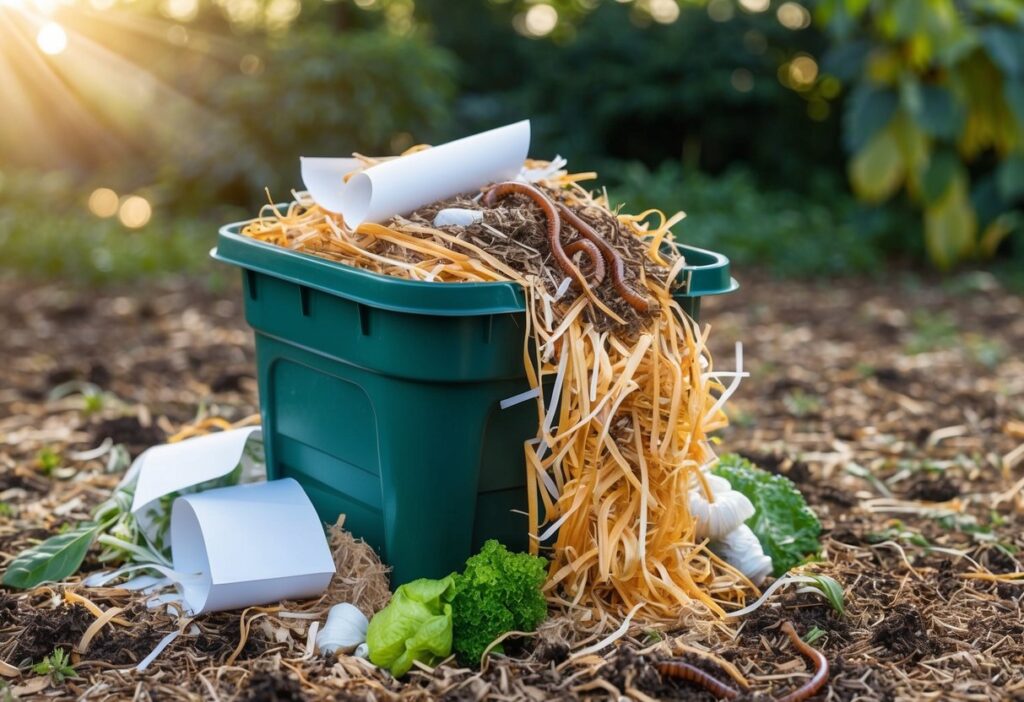 How to Compost Shredded Paper Effectively