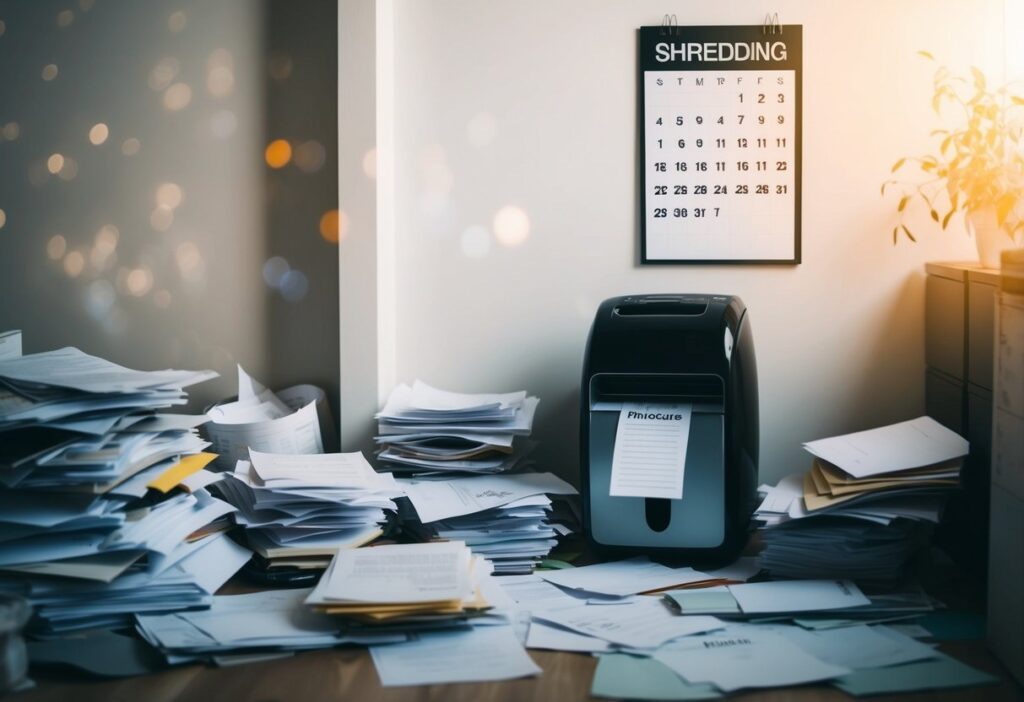 How to Create a Shredding Schedule for Your Home