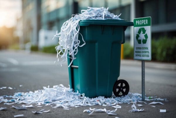 Preventing Environmental Damage from Improperly Disposed Shredded Paper