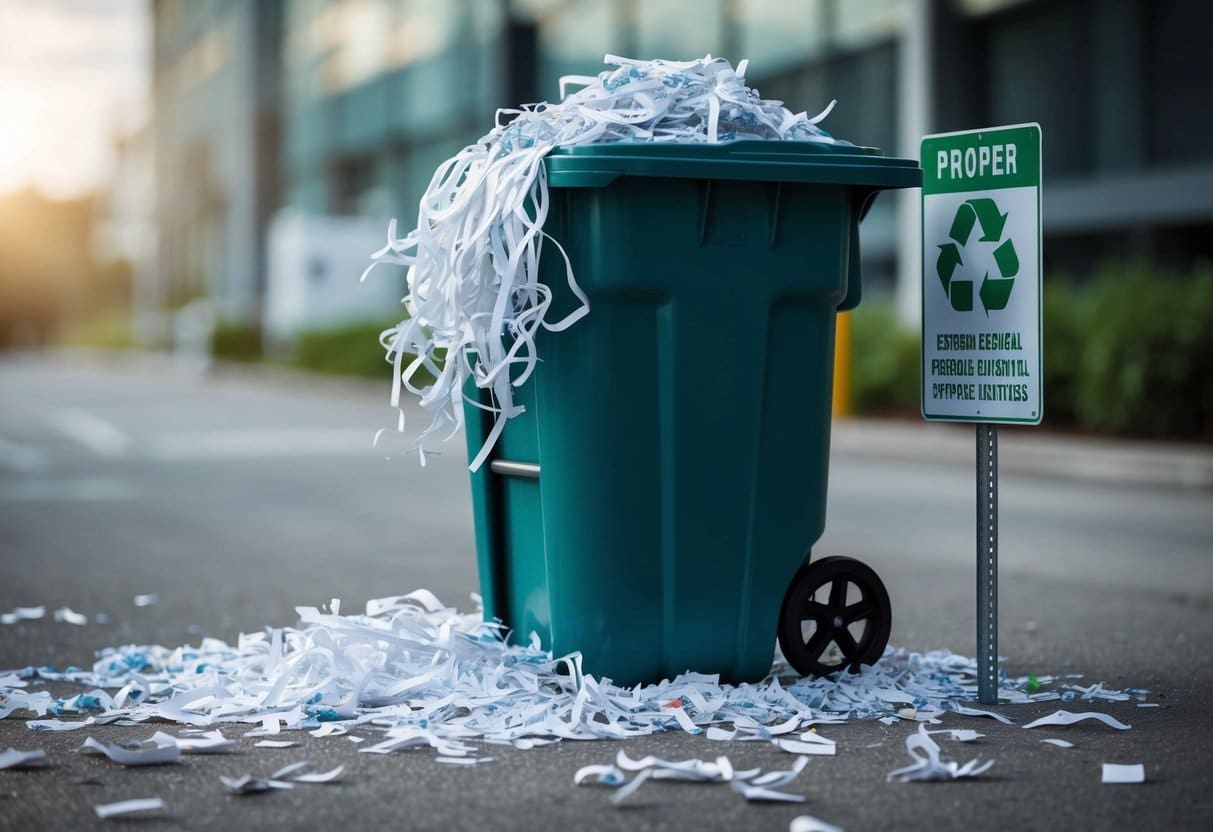 Preventing Environmental Damage from Improperly Disposed Shredded Paper: Effective Management Strategies